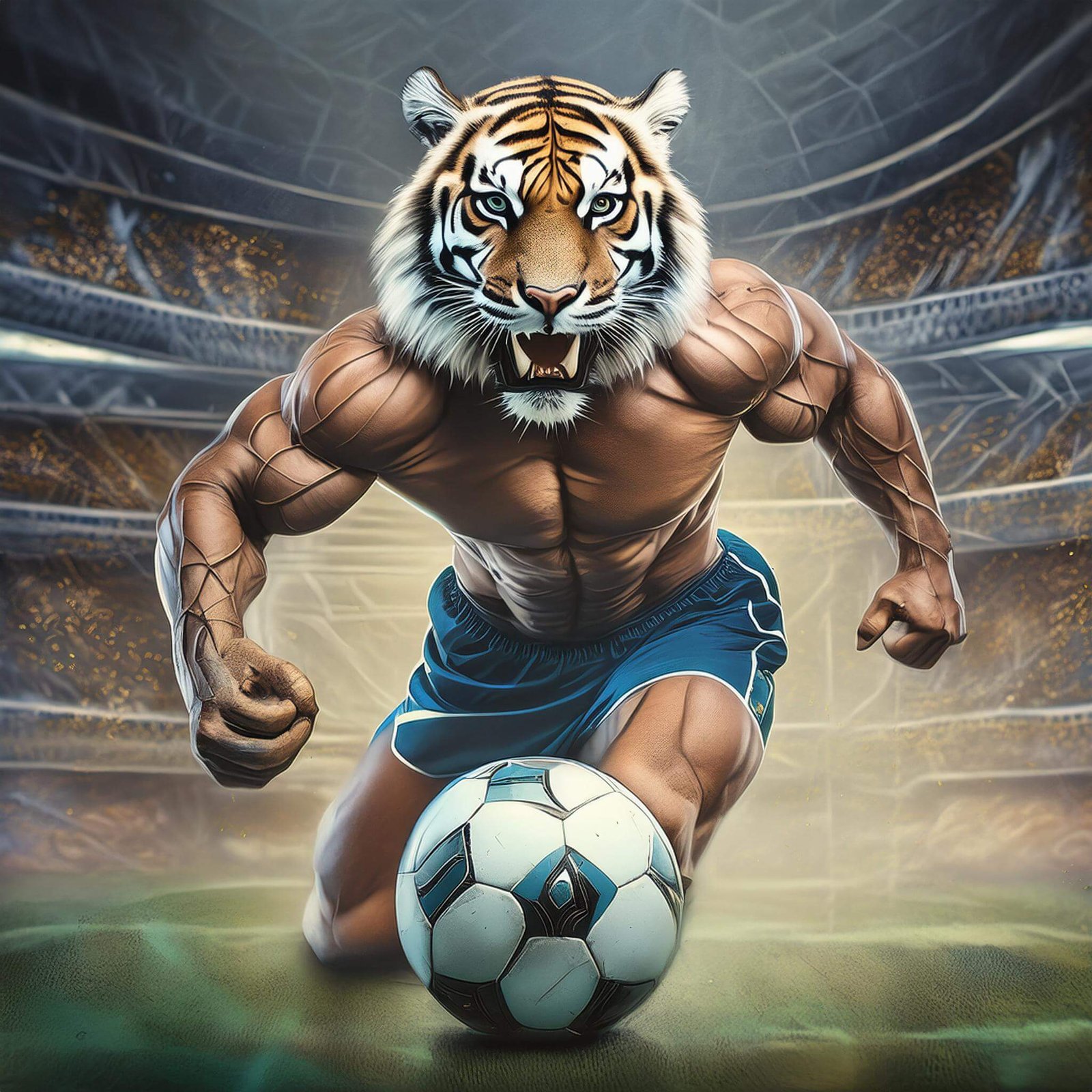 Football Tiger Picture