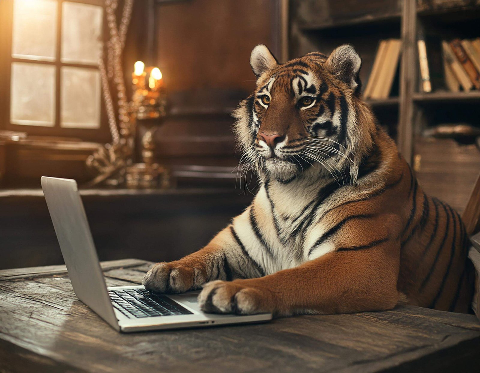 Writer Tiger Symbol